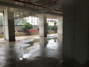 广州市白云区室内停车场施工后照片 1