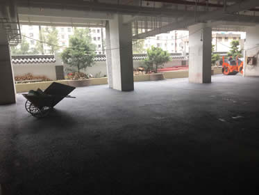 广州市白云区室内停车场施工后照片 2